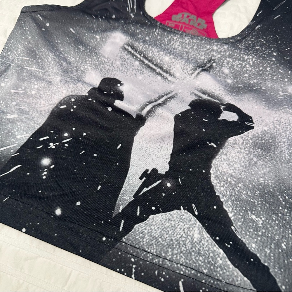 Star Wars Racerback Crop Top. Small. Brand New